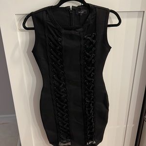 MAAC London Mesh Stitched Dress NWT